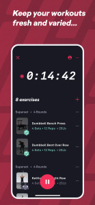 اسکرین شات 5 برنامه Fitbod: Workout & Gym Planner