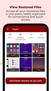 اسکرین شات برنامه Deleted Photo & Video Recovery 4