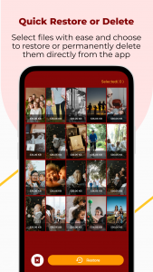 اسکرین شات برنامه Deleted Photo & Video Recovery 3