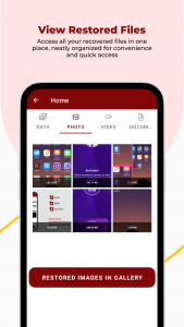 اسکرین شات برنامه بازیابی عکس حذف شده 4