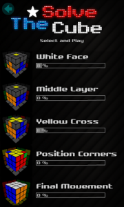 اسکرین شات برنامه Solve The Cube 3