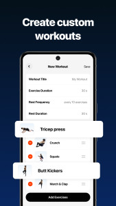اسکرین شات 6 برنامه Fitify: Fitness, Home Workout