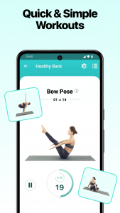 اسکرین شات 4 برنامه Yoga Poses