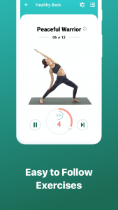 اسکرین شات برنامه Yoga App 5