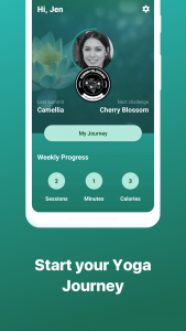 اسکرین شات برنامه Yoga App 7