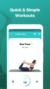 اسکرین شات برنامه Yoga App 2