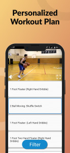اسکرین شات برنامه Basketball Dribbling 3