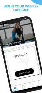 اسکرین شات برنامه Flexibility Workout Exercises 3