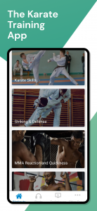 اسکرین شات برنامه Karate Training 1