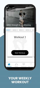اسکرین شات برنامه MMA Strength & Conditioning 3