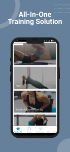اسکرین شات برنامه Pilates Training 1