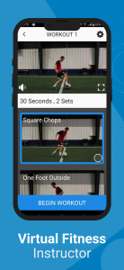 اسکرین شات برنامه Soccer Training 4