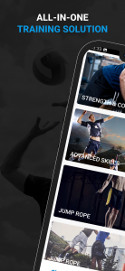 اسکرین شات برنامه Volleyball Training 1