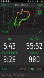 اسکرین شات 3 برنامه Running Distance Tracker +