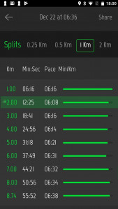 اسکرین شات برنامه Running Distance Tracker + 5