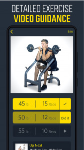 اسکرین شات برنامه Gym Workout Planner & Tracker 6