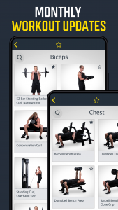 اسکرین شات برنامه Gym Workout Planner & Tracker 3