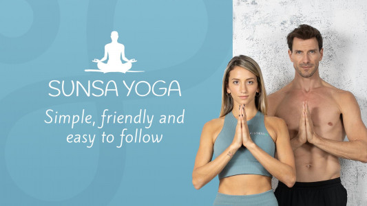 اسکرین شات 1 برنامه Yoga Workout by Sunsa. Yoga wo