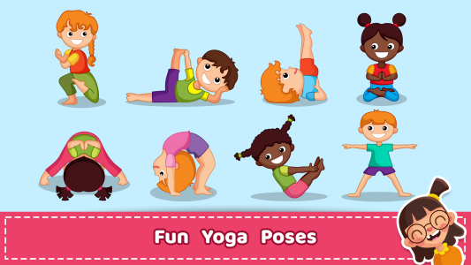 اسکرین شات برنامه Yoga for Kids & Family fitness 5