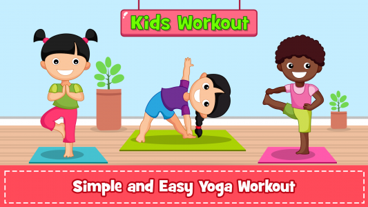 اسکرین شات برنامه Yoga for Kids & Family fitness 1