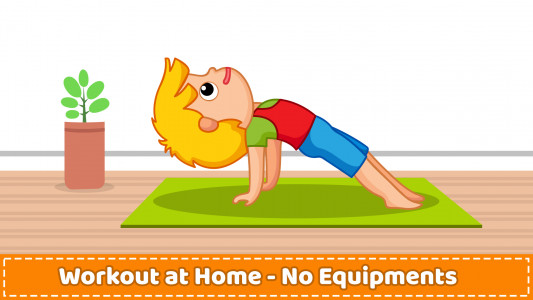 اسکرین شات 6 برنامه Yoga for Kids & Family fitness
