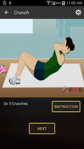 اسکرین شات برنامه 30 Day Fitness Challenges - Abs, Butt, Biceps, Arm 6