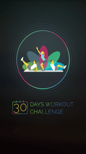 اسکرین شات برنامه 30 Day Fitness Challenges - Abs, Butt, Biceps, Arm 1
