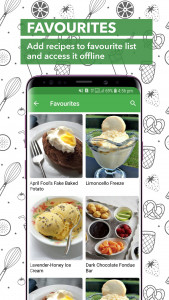 اسکرین شات 5 برنامه Food Book Recipes