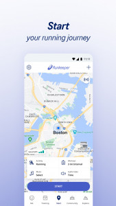 اسکرین شات 1 برنامه ASICS Runkeeper - Run Tracker