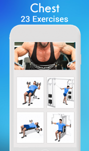 اسکرین شات برنامه Fitness Workout-Bodybuilding-Weightlifting Trainer 2