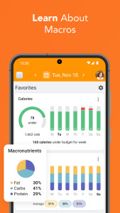 اسکرین شات 7 برنامه Calorie Counter by Lose It!