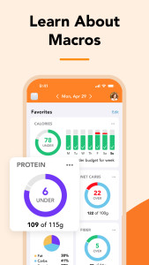 اسکرین شات 7 برنامه Calorie Counter by Lose It!