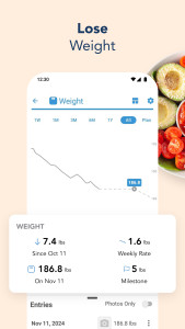 اسکرین شات 6 برنامه Calorie Counter by Lose It!