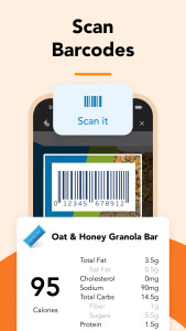 اسکرین شات 3 برنامه Calorie Counter by Lose It!