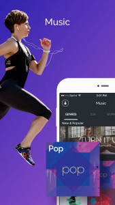 اسکرین شات 4 برنامه Fit Radio: Train Inspired