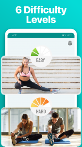 اسکرین شات برنامه Flexibility & Stretching App 6