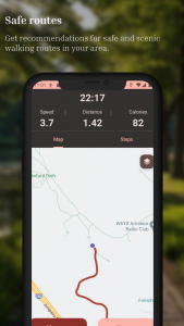 اسکرین شات 7 برنامه Walking Tracker - Step Counter