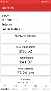 اسکرین شات برنامه Walking Tracker - Step Counter 5