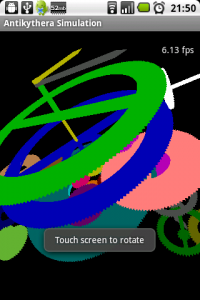 اسکرین شات برنامه Antikythera Simulation 1