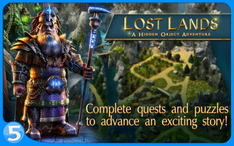 اسکرین شات بازی Lost Lands: Hidden Object 2