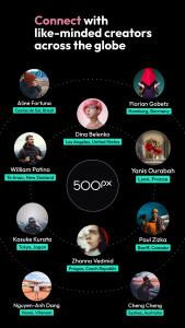 اسکرین شات 3 برنامه 500px-Photo Sharing Community