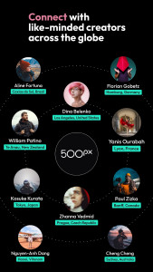 اسکرین شات 3 برنامه 500px-Photo Sharing Community