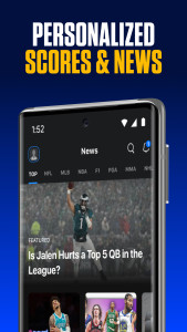 اسکرین شات 2 برنامه theScore: Sports News & Scores
