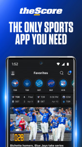 اسکرین شات 1 برنامه theScore: Sports News & Scores