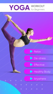 اسکرین شات برنامه Yoga Workout for Beginners 1
