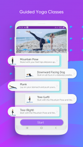 اسکرین شات برنامه Yoga Workout for Beginners 7