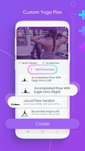 اسکرین شات 5 برنامه Yoga Workout for Beginners