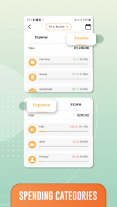 اسکرین شات برنامه Money Plus: Expense Manager 7