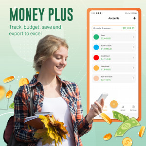 اسکرین شات برنامه Money Plus: Expense Manager 1