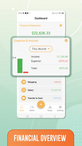 اسکرین شات برنامه Money Plus: Expense Manager 2